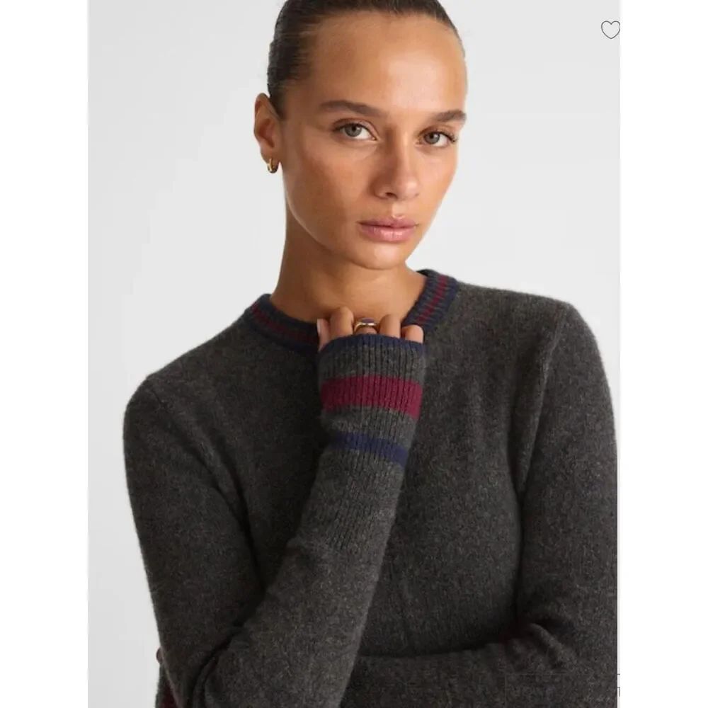 NWT Madewell Southgate Sweater Dress Mini Long Sleeve Black S - Picture 12 of 13